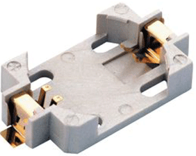 Rugged, Low Profile Lithium Coin Cell Holders