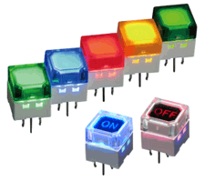 Omron B3W-9 Illuminated Tactile Switch