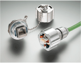 TE Connectivity Left and Righ Hand Plugs